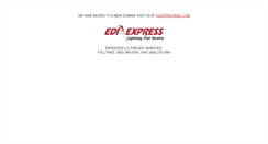 Desktop Screenshot of edi-express.com